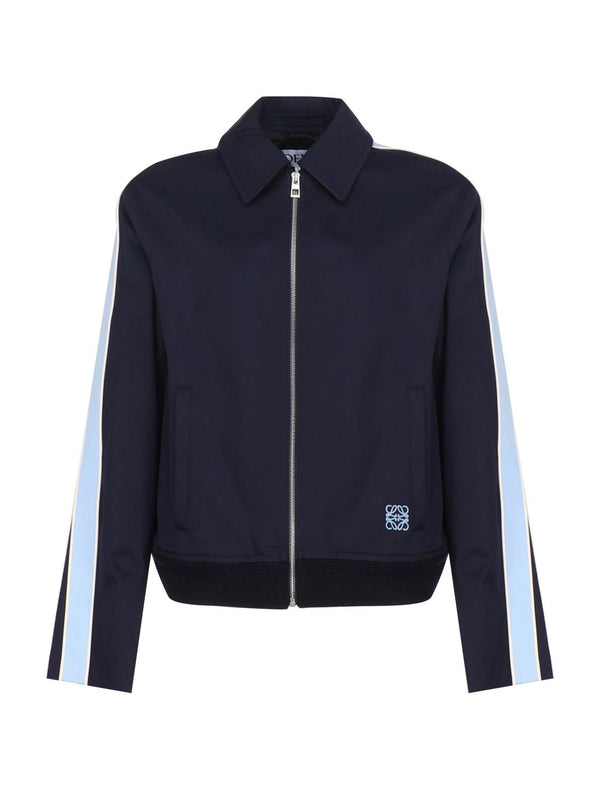 Loewe Jacket With Zip And Side Band - Men - Piano Luigi