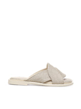 Loewe Jute Petal Slide - Women - Piano Luigi