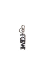 Loewe Metal And Calfskin Keyring - Men - Piano Luigi