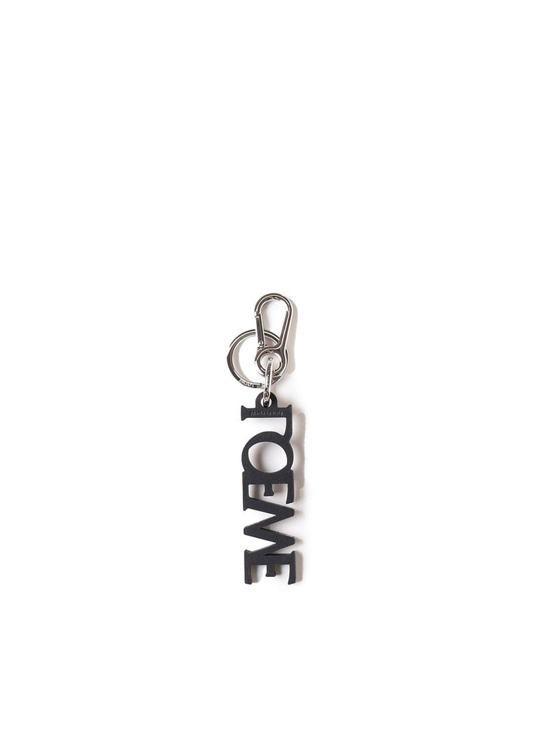 Loewe Metal And Calfskin Keyring - Men - Piano Luigi