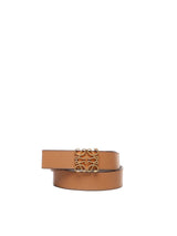 Loewe Reversible Anagram Leather Belt - Women - Piano Luigi