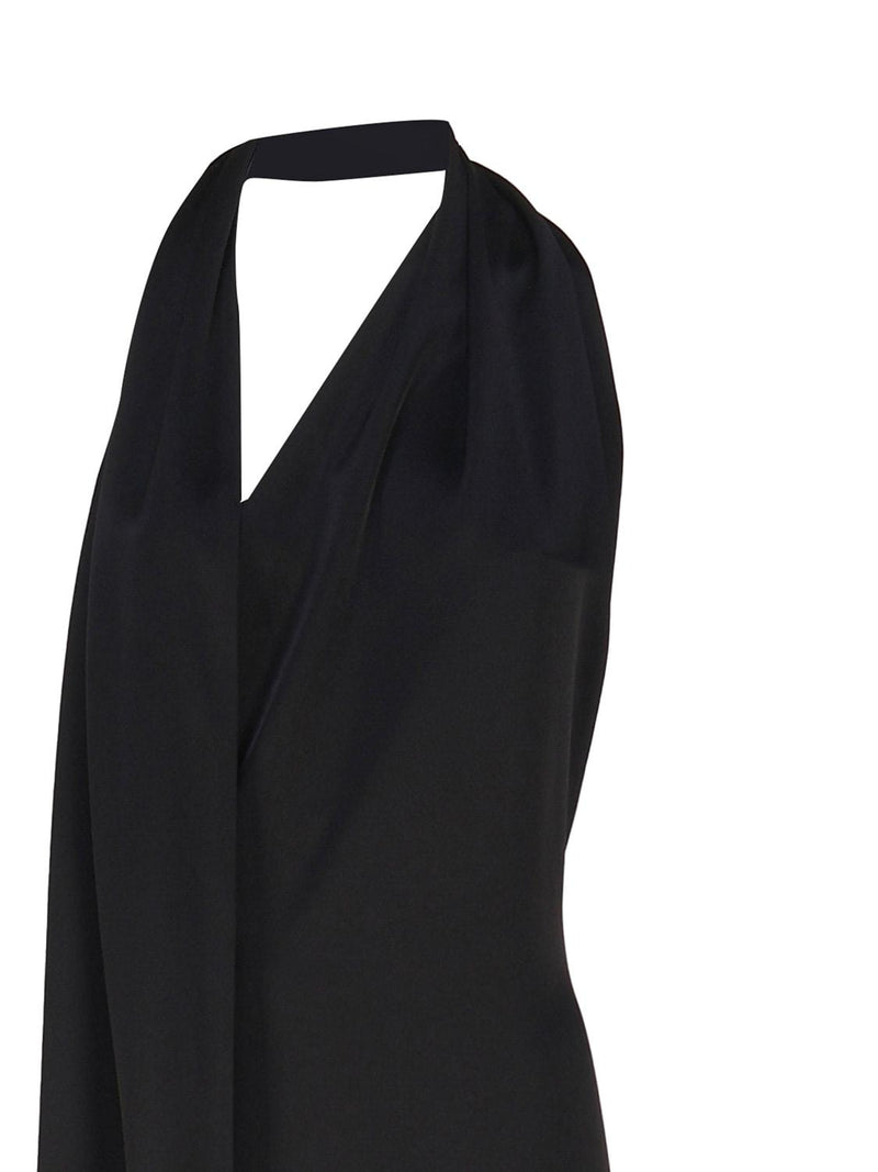 Loewe Scarf Dress In Technical Satin - Women - Piano Luigi