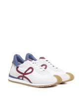 Loewe Sneakers Flow Runner In Nylon And Suede - Men - Piano Luigi