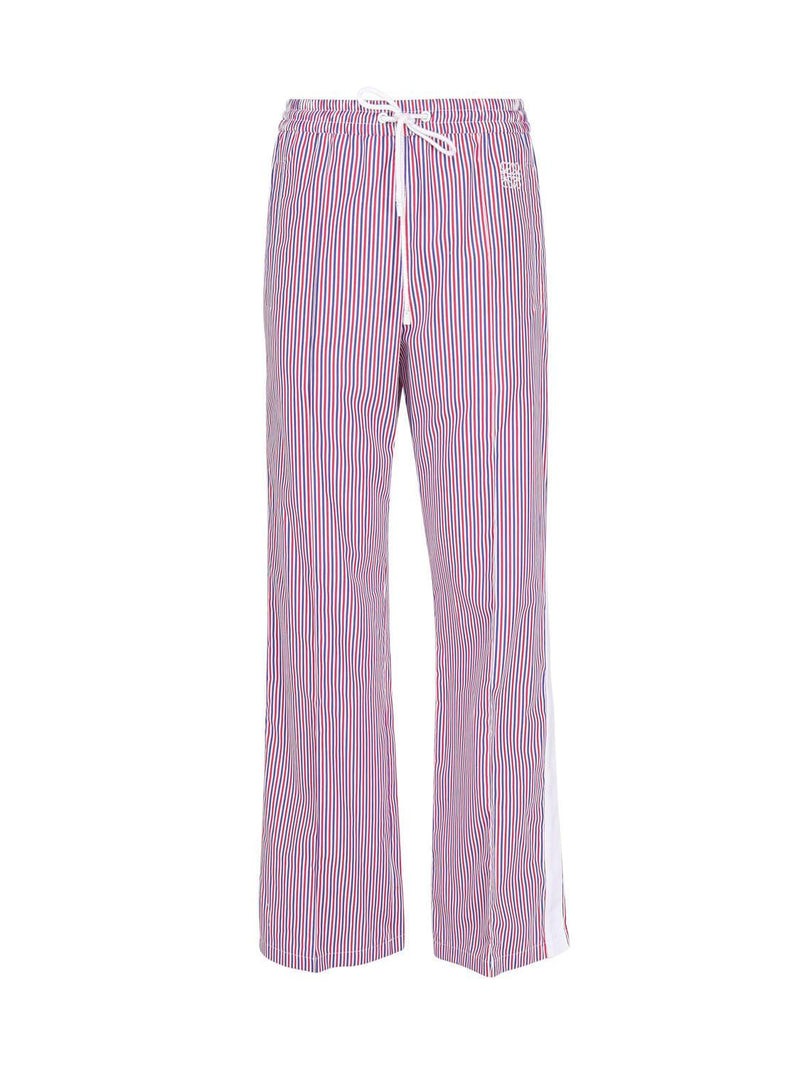 Loewe Striped Cotton Tracksuit Trousers - Women - Piano Luigi