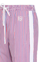 Loewe Striped Cotton Tracksuit Trousers - Women - Piano Luigi