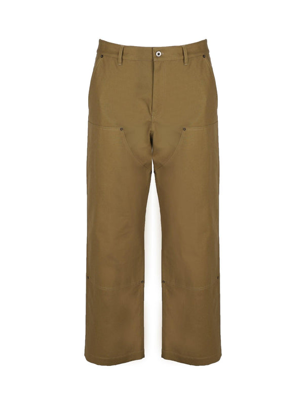 Loewe Workwear Trousers In Cotton Canvas - Men - Piano Luigi