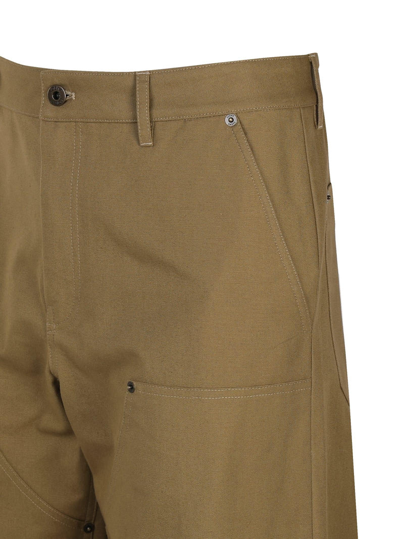 Loewe Workwear Trousers In Cotton Canvas - Men - Piano Luigi