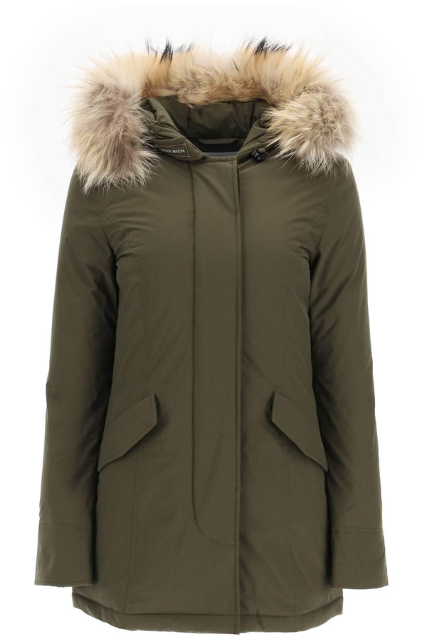 Luxury Artic Parka With Removable Fur Woolrich - Women - Piano Luigi