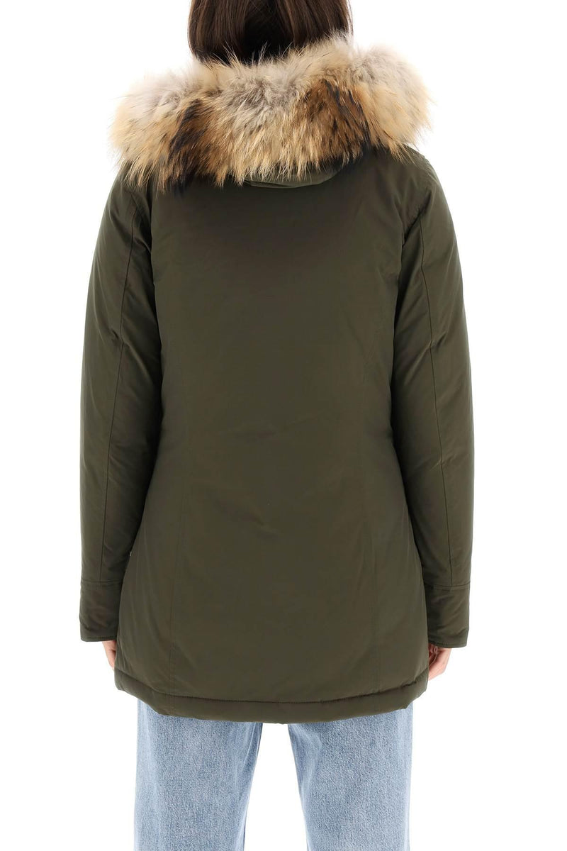 Luxury Artic Parka With Removable Fur Woolrich - Women - Piano Luigi