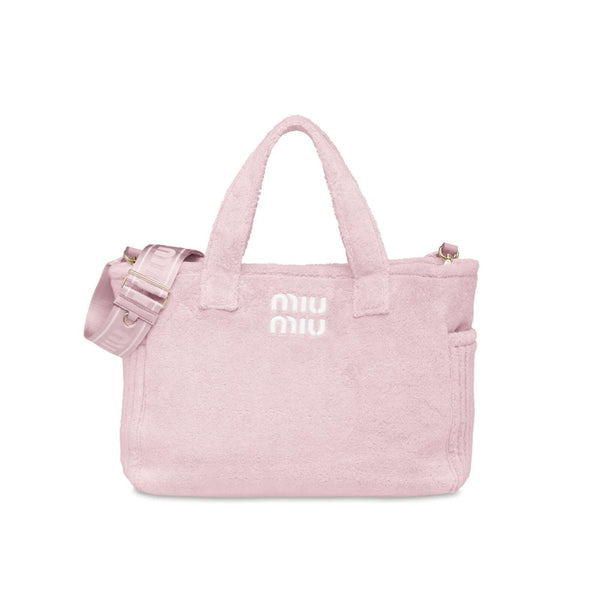 Miu Miu Logo Tote Bag - Women - Piano Luigi