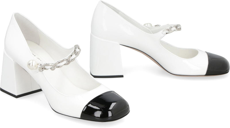 Miu Miu Patent Leather Pumps - Women - Piano Luigi