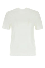 Miu Miu White Cotton T-shirt - Women - Piano Luigi