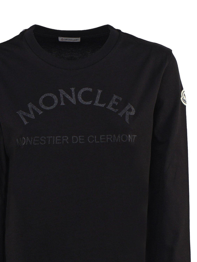 Moncler 1952 Logo Printed Long Sleeve T-shirt - Women - Piano Luigi