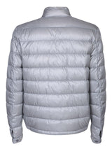 Moncler Acorus Light Grey Down Jacket - Men - Piano Luigi