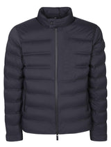 Moncler Autart Biker Black Jacket - Men - Piano Luigi