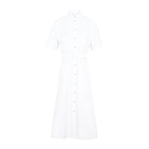 Moncler Belted Midi Shirt Dress - Women - Piano Luigi