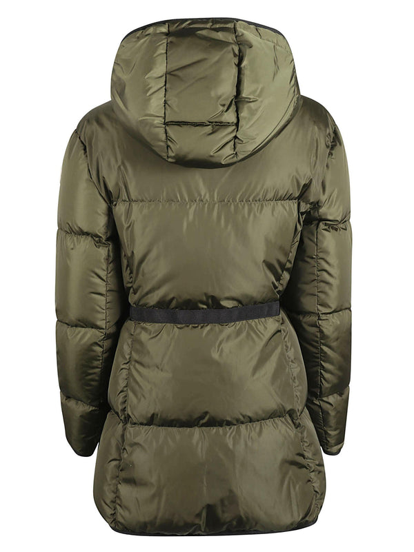 Moncler Belted Padded Jacket - Women - Piano Luigi