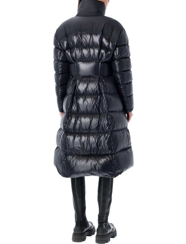 Moncler Berardie Long Down Jacket - Women - Piano Luigi