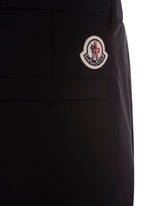 Moncler Black Jersey Cargo Trousers - Men - Piano Luigi