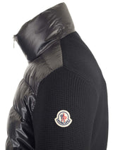 Moncler Black Padded Cardigan - Men - Piano Luigi