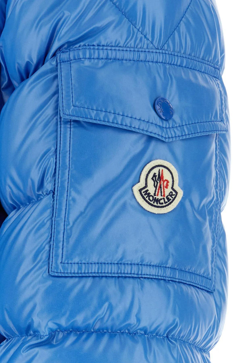 Moncler Blue Polyester Lule Down Jacket - Men - Piano Luigi