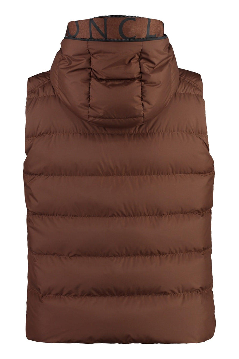 Moncler Cardamine Hooded Bodywarmer - Men - Piano Luigi