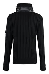 Moncler Cardigan With Padded Front Panel - Women - Piano Luigi