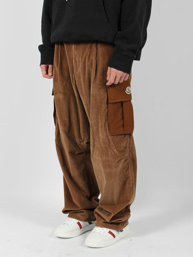 Moncler Corduroy Cargo Trousers - Men - Piano Luigi