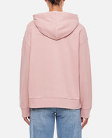 Moncler Cotton Logo Hoodie - Women - Piano Luigi