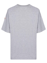 Moncler Frontal Logo Grey T-shirt - Men - Piano Luigi