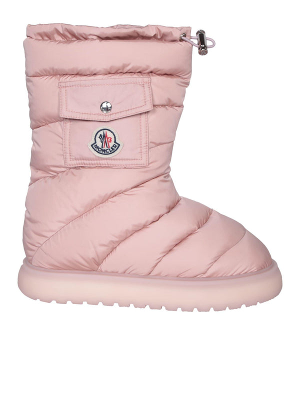 Moncler Gaia Pocket Pink Mid Boots - Women - Piano Luigi