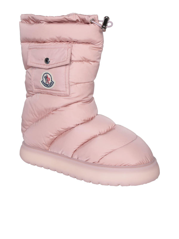 Moncler Gaia Pocket Pink Mid Boots - Women - Piano Luigi