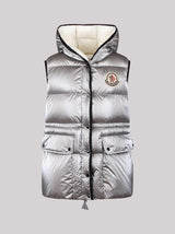 Moncler Hera Hooded Down Gilet - Women - Piano Luigi