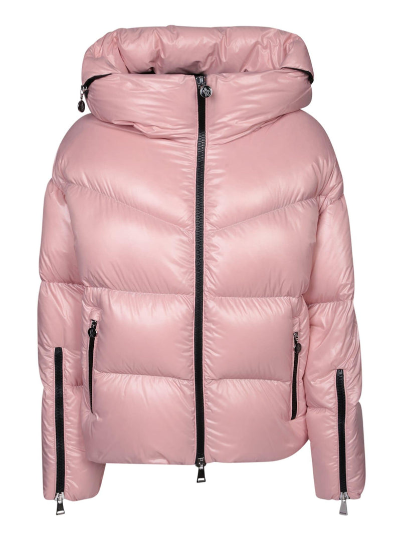 Moncler Huppe Pink Down Jacket - Women - Piano Luigi