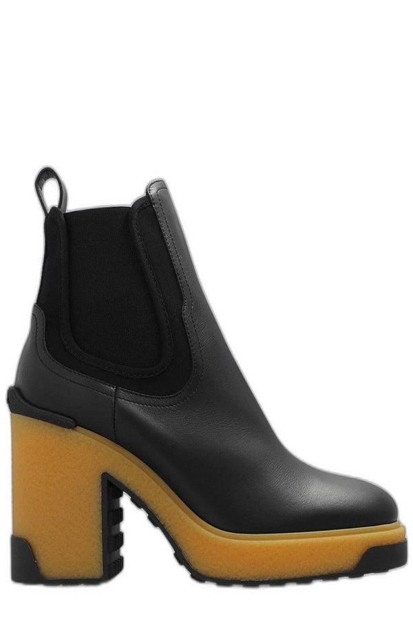 Moncler Isla Heeled Ankle Boots - Women - Piano Luigi