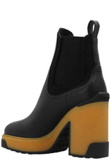 Moncler Isla Heeled Ankle Boots - Women - Piano Luigi