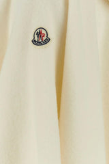 Moncler Ivory Felt Cape - Women - Piano Luigi