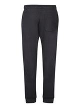 Moncler Logo Black Sweatpants - Men - Piano Luigi