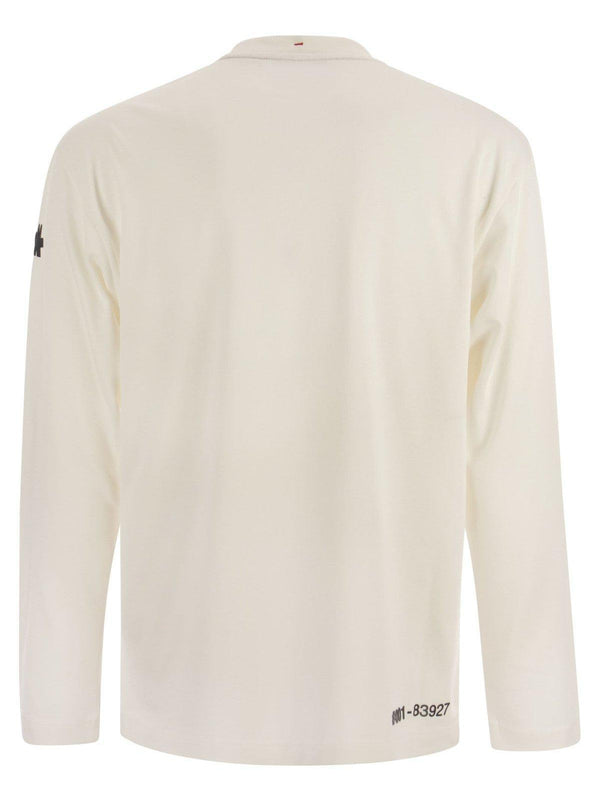 Moncler Logo Long Sleeved T-shirt - Men - Piano Luigi