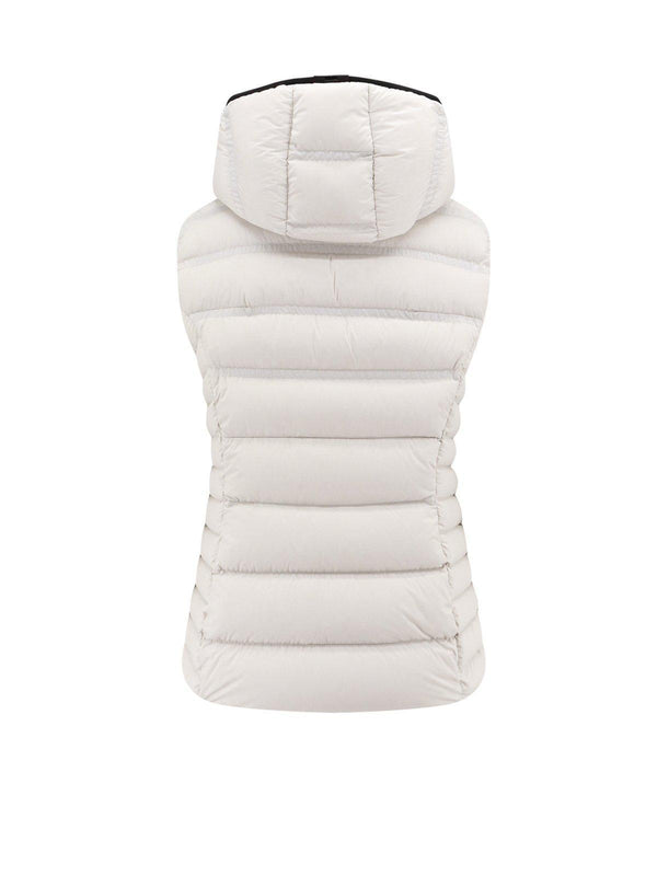 Moncler Logo Patch Zip-up Gilet - Women - Piano Luigi