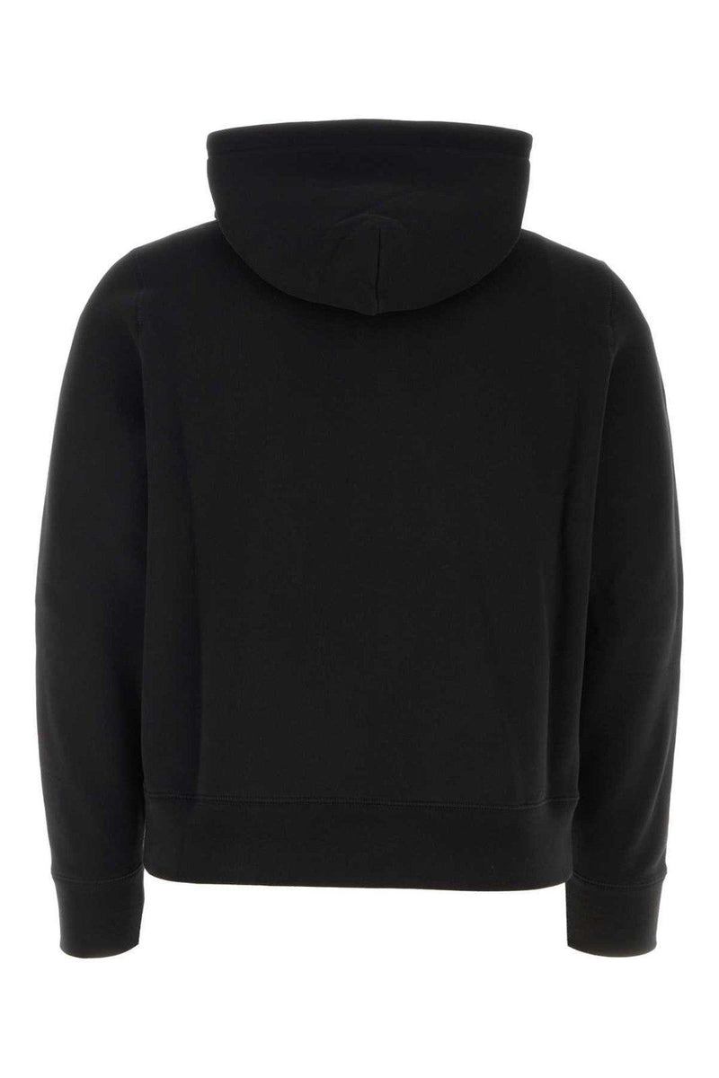 Moncler Logo Patch Zipped Hoodie - Men - Piano Luigi