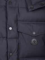 Moncler Loiret Blue Down Jacket - Men - Piano Luigi