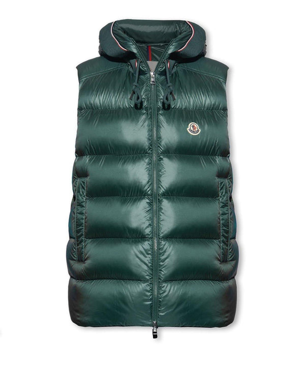 Moncler Luiro Zip-up Hooded Vest - Men - Piano Luigi