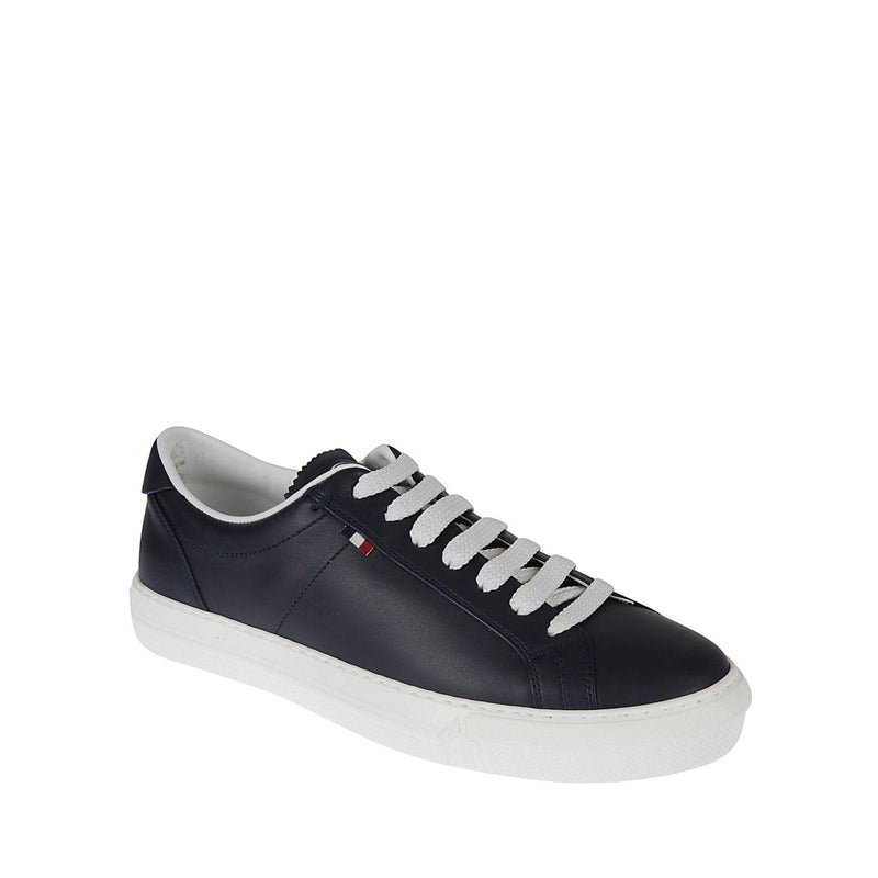 Moncler Monaco Leather Sneakers - Men - Piano Luigi