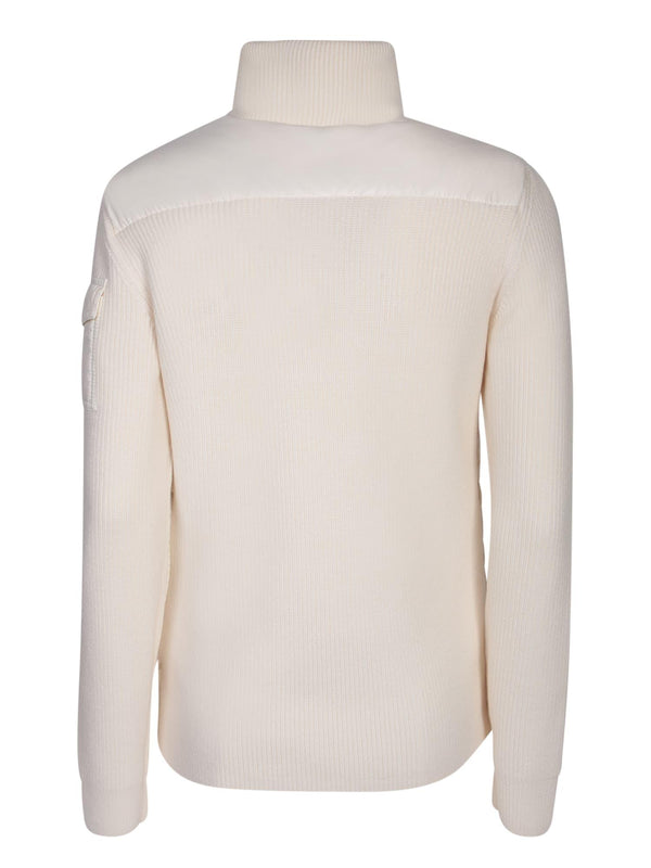 Moncler Padded Ivory Cardigan - Women - Piano Luigi