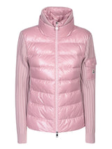 Moncler Padded Pink Cardigan - Women - Piano Luigi