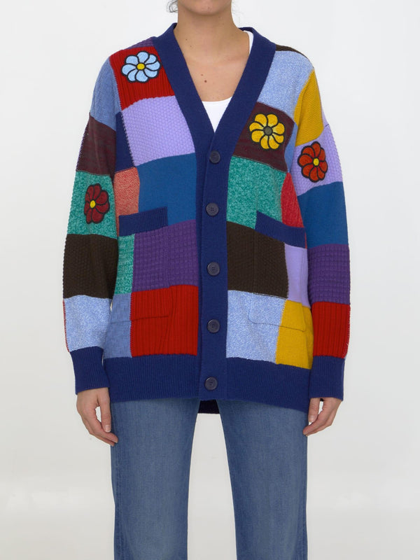 Moncler Patchwork Cardigan - Women - Piano Luigi