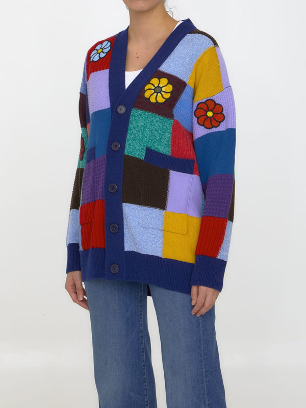 Moncler Patchwork Cardigan - Women - Piano Luigi