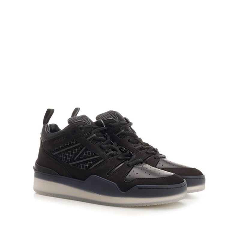 Moncler Pivot Leather Sneakers - Men - Piano Luigi