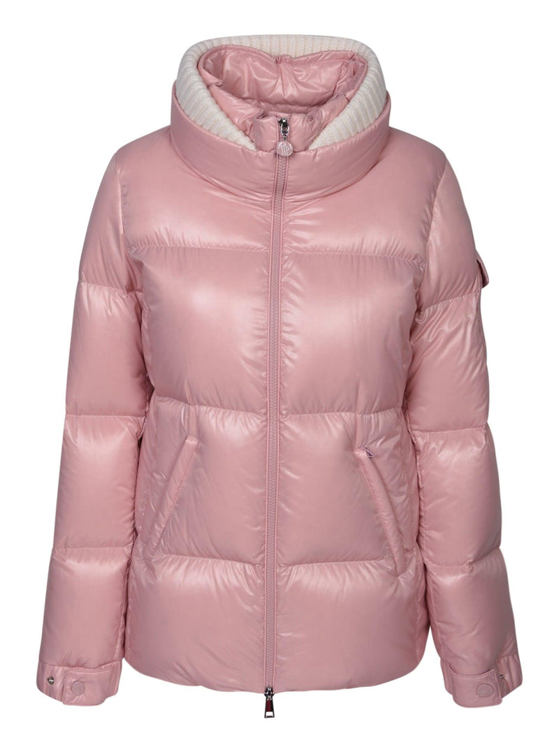 Moncler Vistule Pink Down Jacket - Women - Piano Luigi